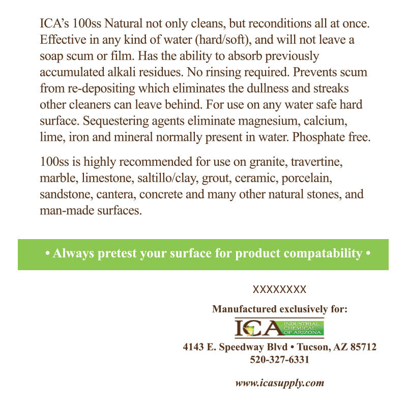 100ss Natural Formula – Sassafras Scent